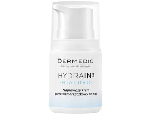 DERMEDIC Hydrain3 Hialuro regeneruojantis naktinis kremas 55g